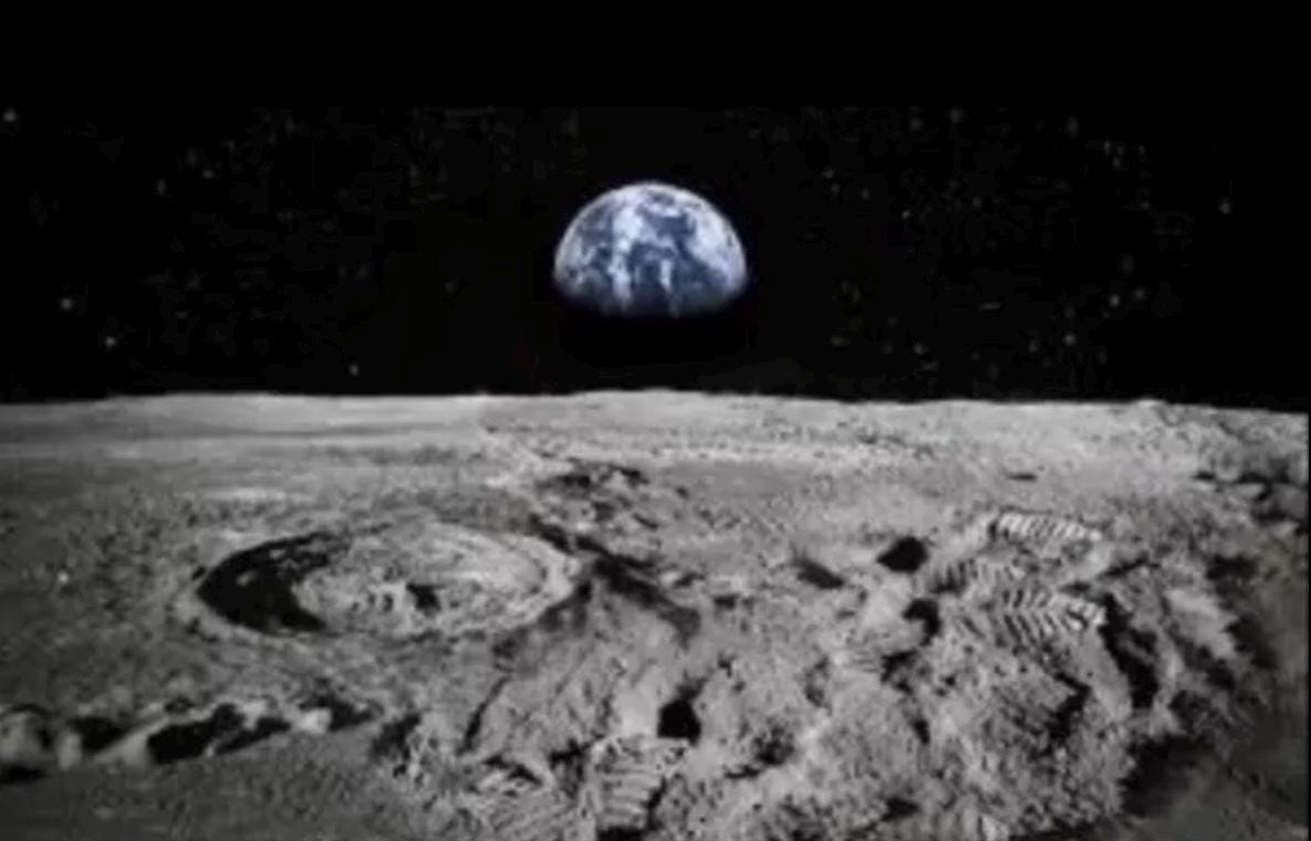 Authentic Gadamis 003 Lunar Meteorite Slice - Moon Meteorite Collection