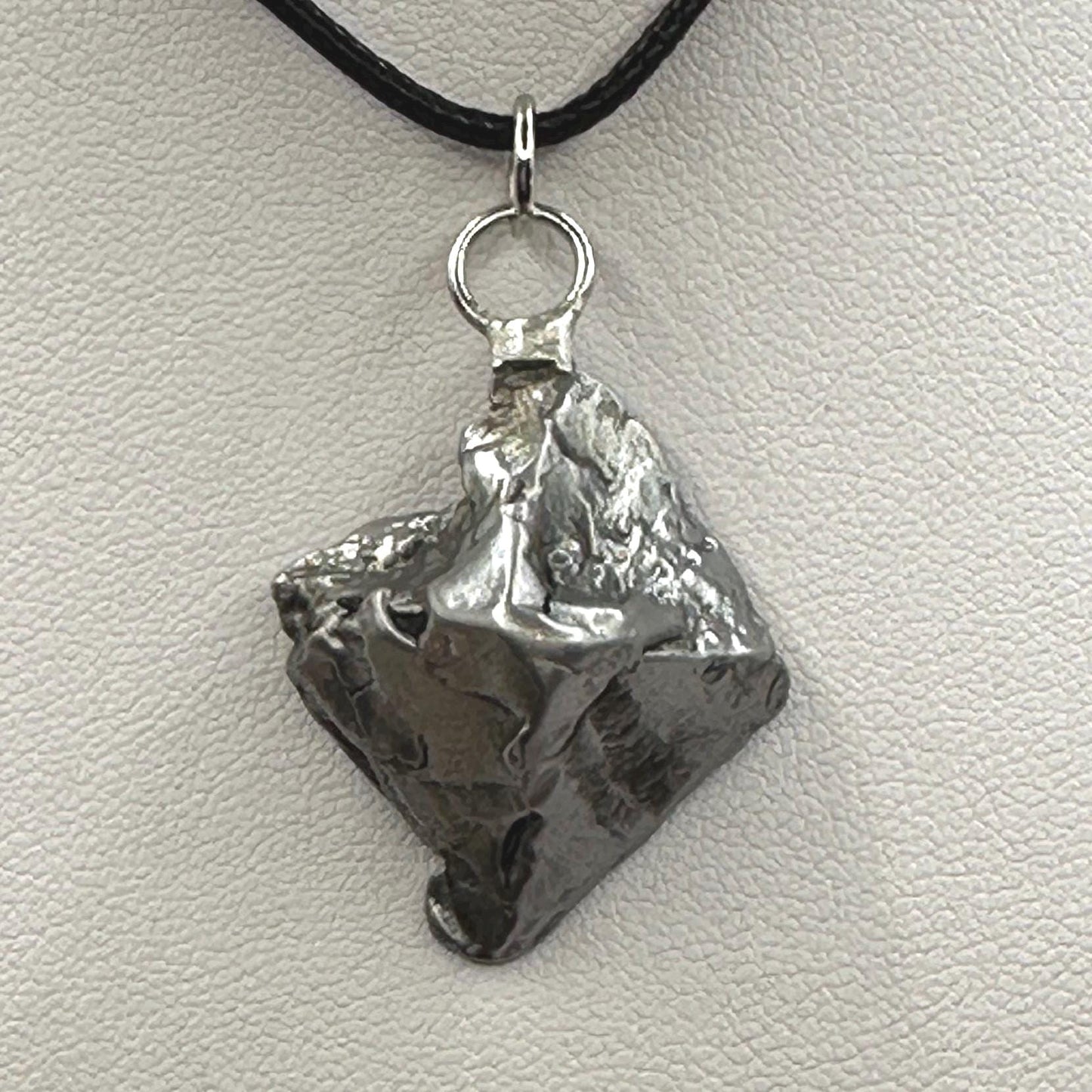 Beautiful Aletai Meteorite Pendant, 15.38 grams, Astronomy Gift, Authentic Meteorite, Meteorite Jewelry, Meteorite Pendant, COA, Space Gift