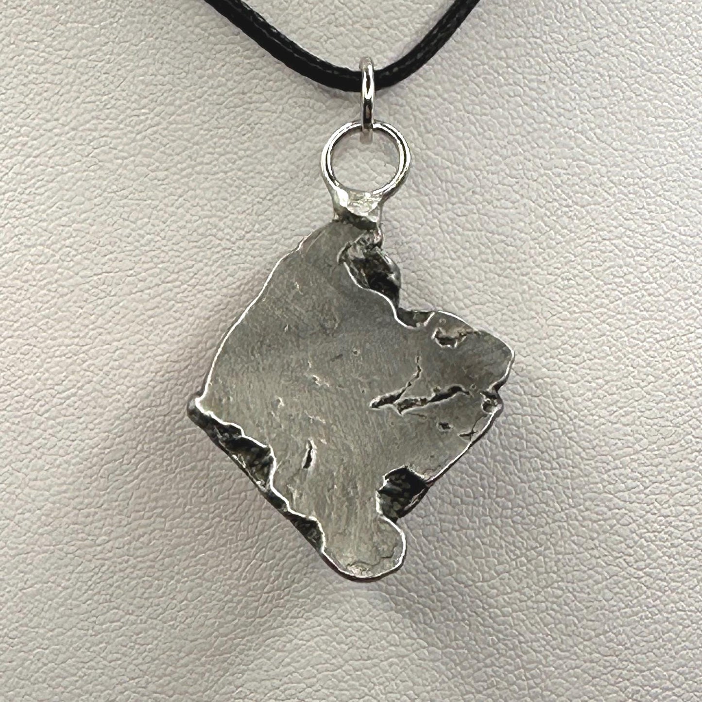 Beautiful Aletai Meteorite Pendant, 15.38 grams, Astronomy Gift, Authentic Meteorite, Meteorite Jewelry, Meteorite Pendant, COA, Space Gift