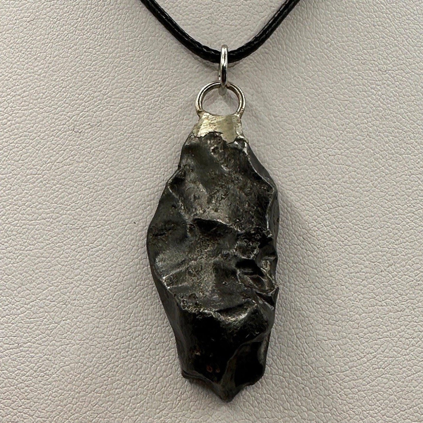 Sikhote-Alin Meteorite Pendant 23.55 grams, Astronomy Gift, Authentic Meteorite, Space Gift, Meteorite Jewelry, Iron Meteorite