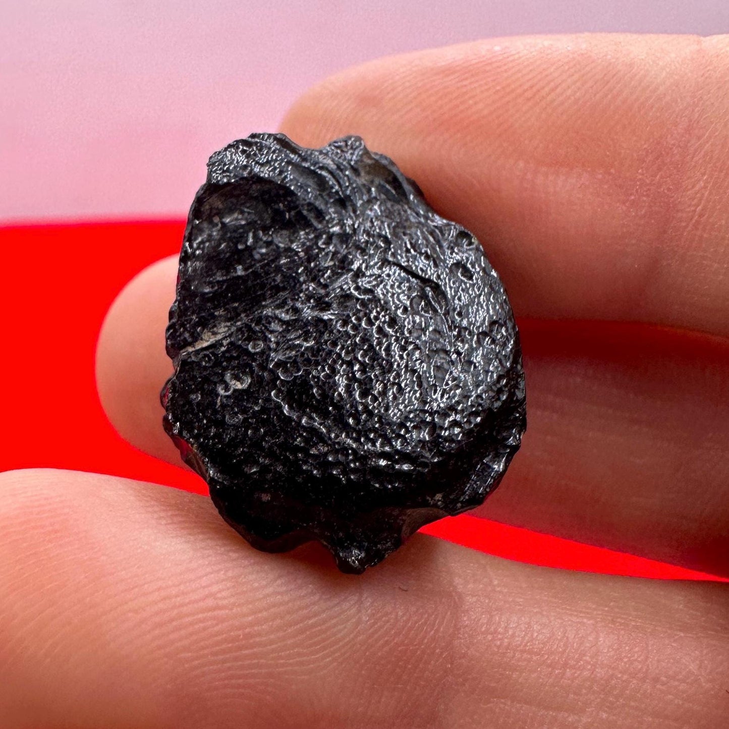 Rare and Beautiful Billitonite Tektite, Reiki, Batu Satam, Healing, Astronomy Gift, Meteorite and Tektite Collection, Tektite, 8.06 grams