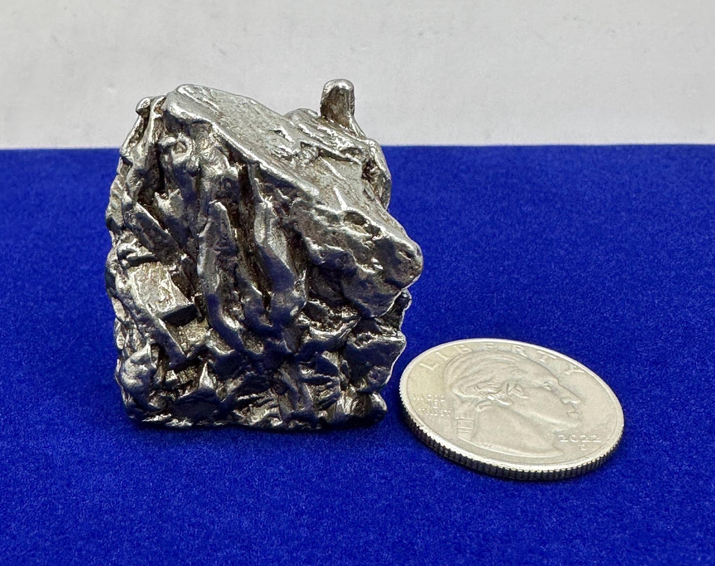 Beautiful Campo de Cielo Meteorite 91.59 grams, Authentic Meteorite, Iron Meteorite, Campo del Cielo, Space Gift, Space, COA, Astronomy Gift