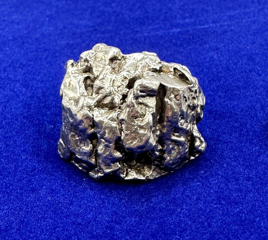 Rare Meteorite Specimen Campo del Cielo 32.58 grams, comes with a display case and stand, Astronomy Gift, Space Gift, Reiki