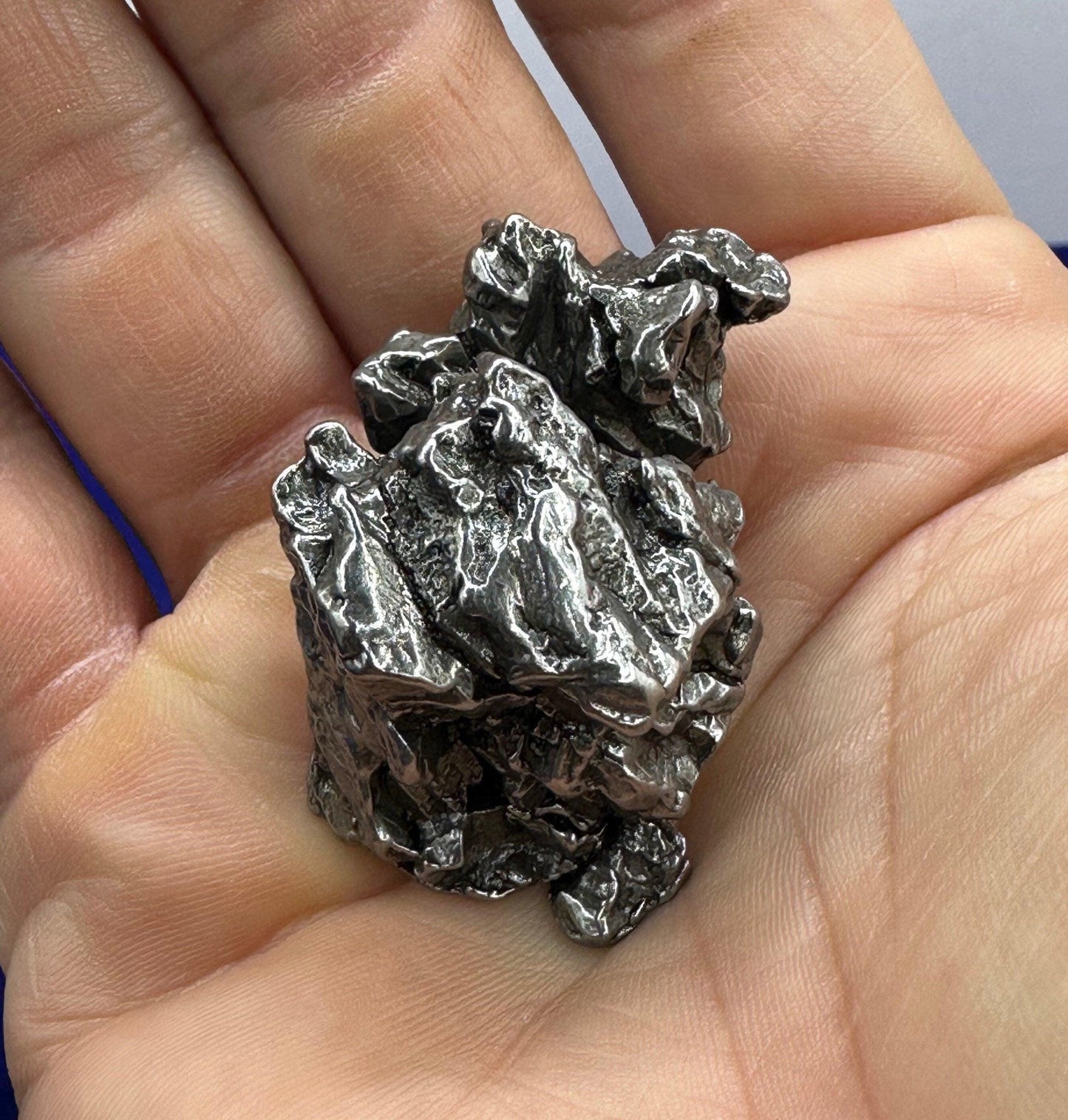 Meteorite Specimen Campo del Cielo 59.13 grams, Iron Meteorite, Astronomy Gift, Space, Moving Piece Meteorite, Space Gift, Space Gift, COA