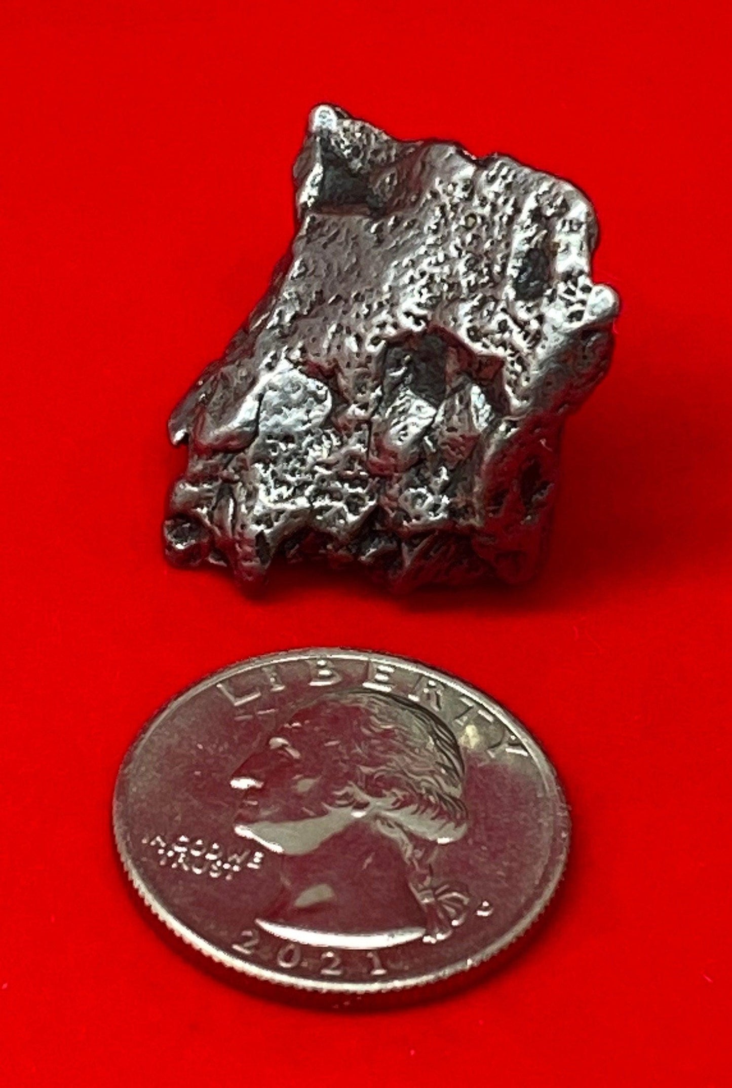 Campo de Cielo Meteorite 31.15 grams, Authentic Meteorite, Space Gift, Astronomy Gift, Iron Meteorite, Meteorite Collection, Space, COA