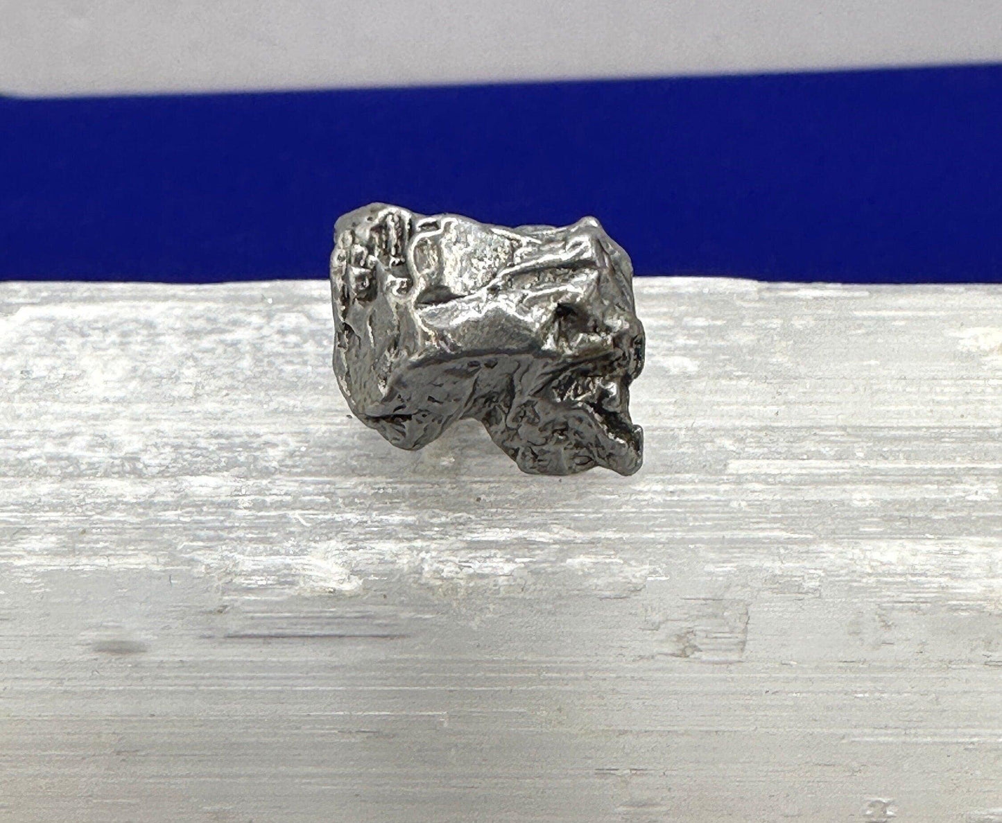 Beautiful Meteorite Specimen Campo del Cielo 7.48 grams, comes with a display case and velvet carrying bag, Astronomy Gift, Space Gift
