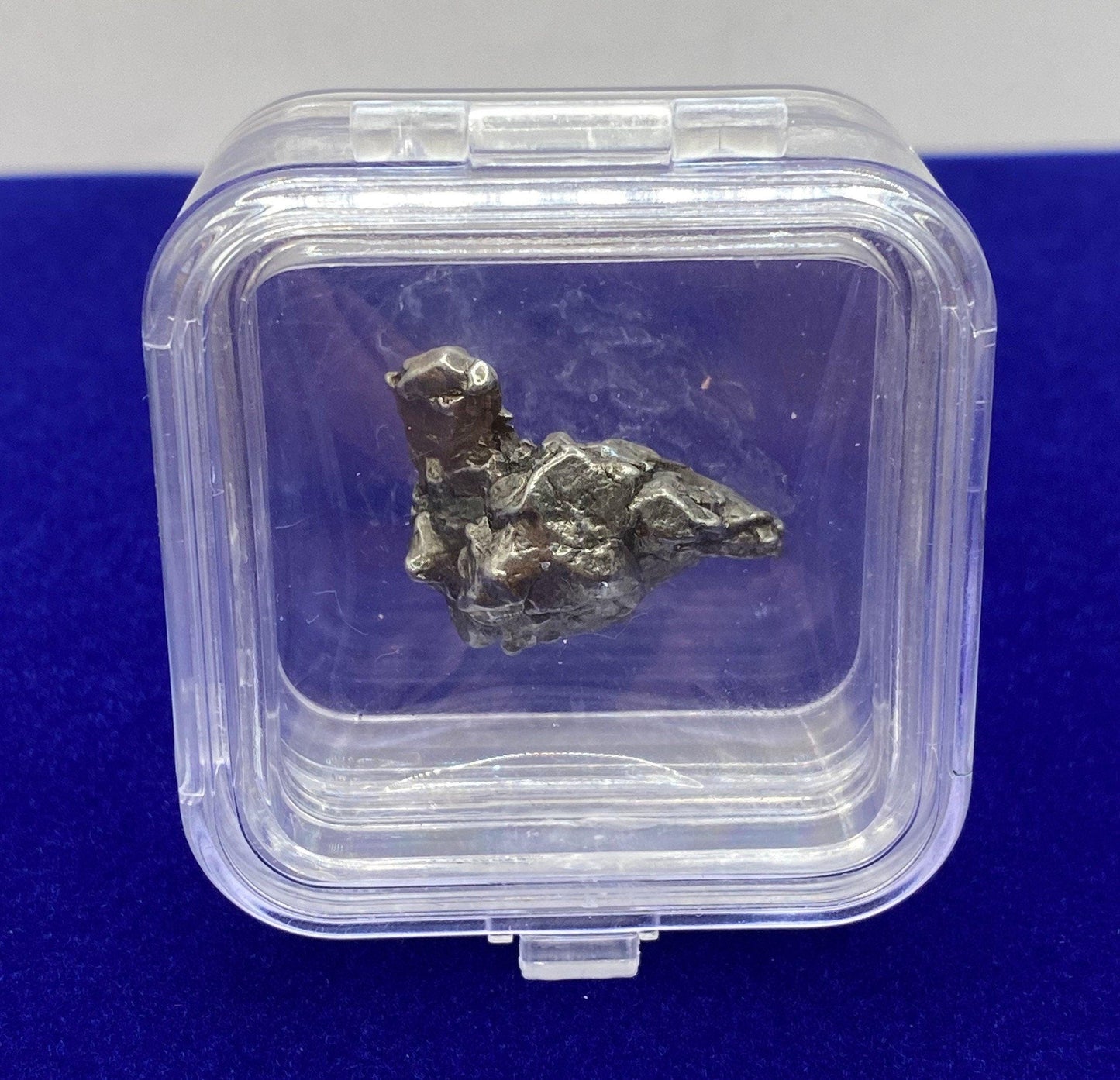 Beautiful Meteorite Specimen Campo del Cielo 17.10 grams, comes with a display case and velvet carrying bag, Astronomy Gift, Space Gift