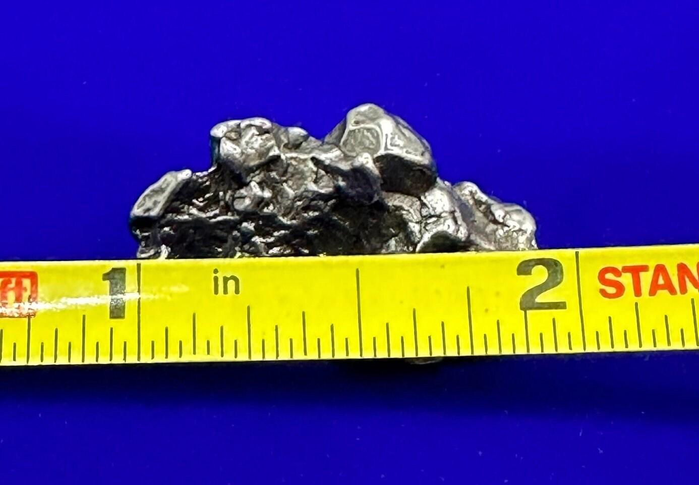 Tiny Meteorite Specimen Campo del Cielo 11.32 grams, Iron Meteorite, Astronomy Gift, Pocket Sized Gift, Space Gift, COA, Authentic Meteorite