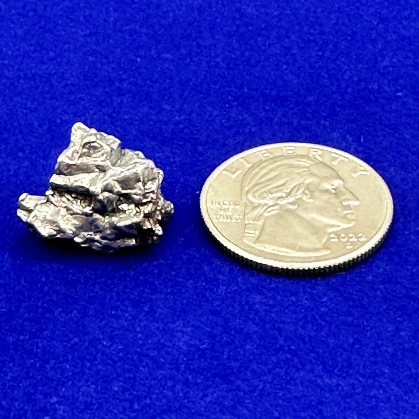 Tiny Meteorite Specimen Campo del Cielo 8.64 grams, Iron Meteorite, Astronomy Gift, Pocket Sized Gift, Space Gift, Gift for Kids of all Ages