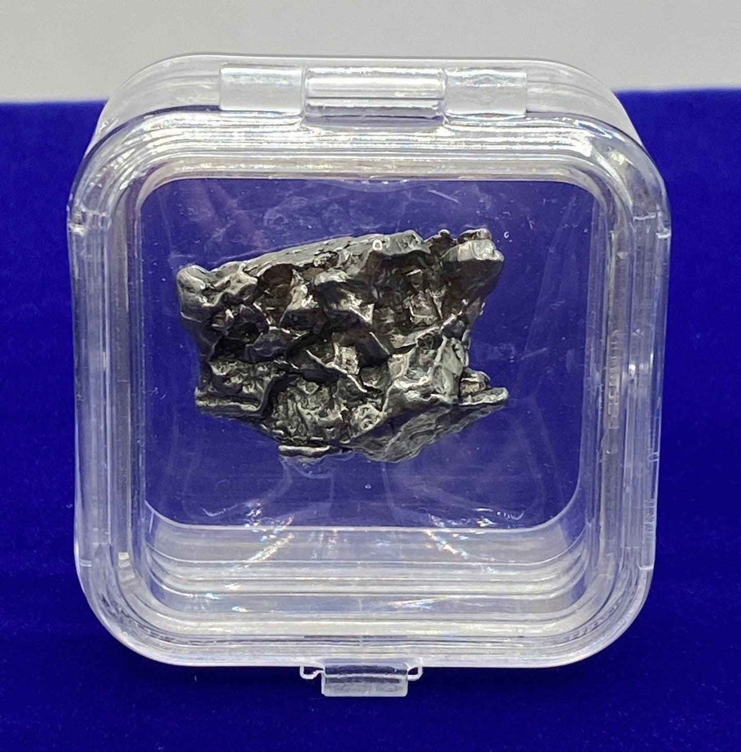 Unique Meteorite Specimen Campo del Cielo 24.68 grams, Space Gift, Energy Work, Reiki, Astronomy Gift, Display Case and Carrying Bag