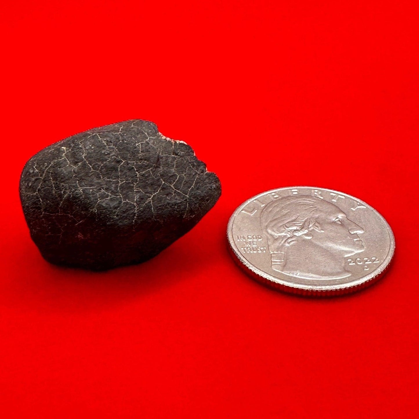 Beautiful Meteorite Hammad Al Hamdra (HaH) Chondrite Meteorite, Stony Meteorite, 15.85 grams, Authentic Meteorite,Astronomy Gift, Space Gift