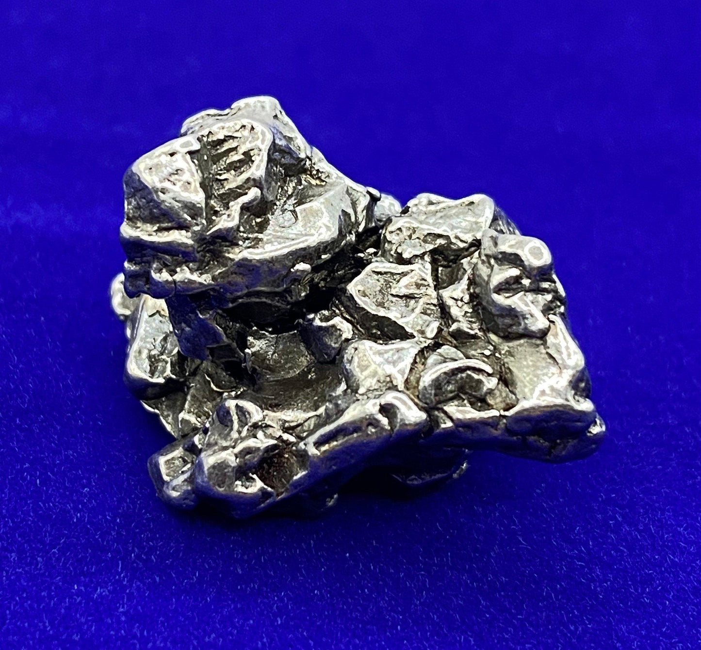 Unique Meteorite Specimen Campo del Cielo 22.58 grams, Rare Moving Piece, Reiki, Astronomy Gift, Display Case and Carrying Bag