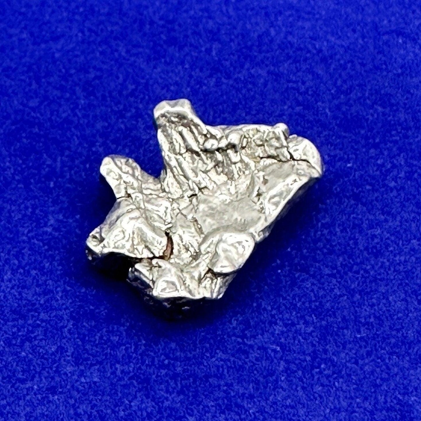 Tiny Meteorite Specimen Campo del Cielo 4.74 grams, Iron Meteorite, Astronomy Gift, Pocket Sized Gift, Space Gift, Gift for Kids of all Ages