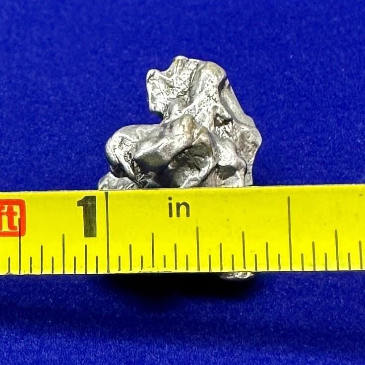 Tiny Meteorite Specimen Campo del Cielo 6.76 grams, Iron Meteorite, Astronomy Gift, Pocket Sized Gift, Space Gift, Gift for Kids of all Ages