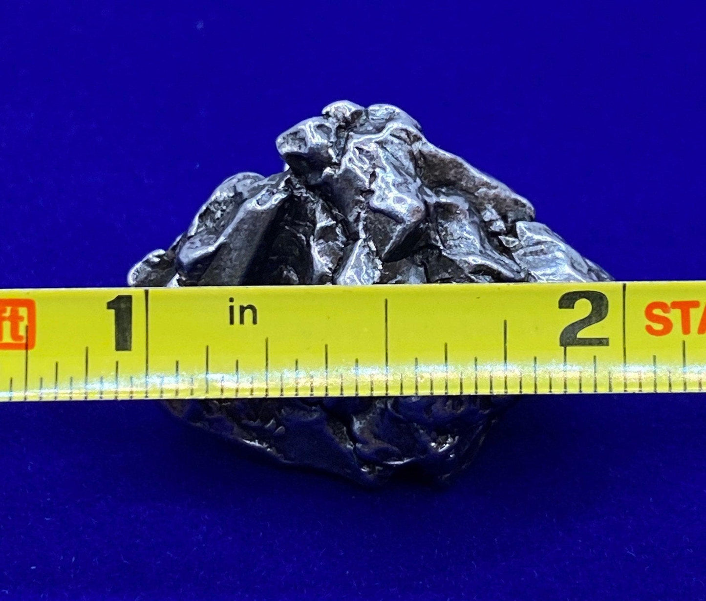 Unique Meteorite Specimen Campo del Cielo 22.58 grams, Rare Moving Piece, Reiki, Astronomy Gift, Display Case and Carrying Bag