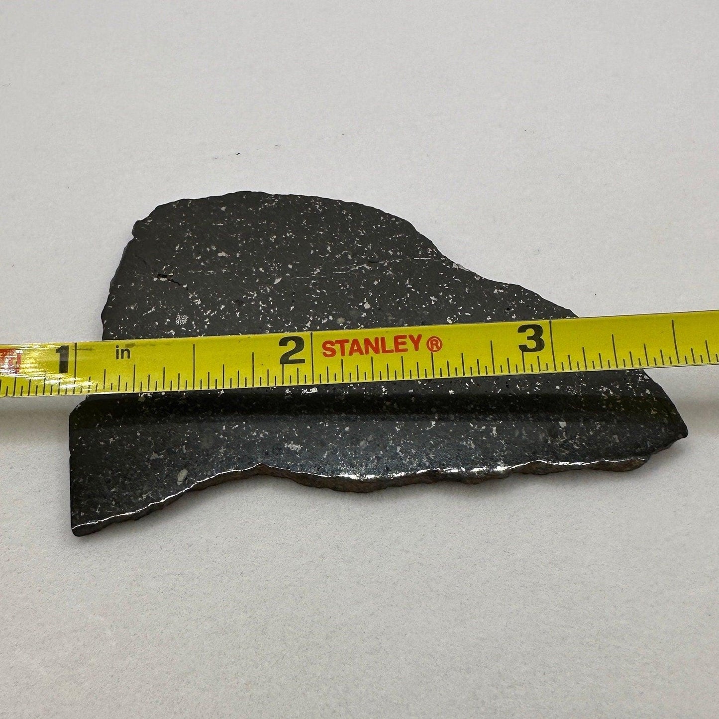 Tassedet 004 Meteorite Slice, Meteorite, Space Gift, Astronomy Gift, Tassedet, Authentic Meteorite, COA, 17.85 Grams