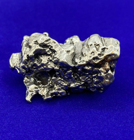 Rare Meteorite Nugget Specimen Campo del Cielo 79.43 grams, Moving Piece, Interconnected Meteorite, Astronomy Gift, Reiki