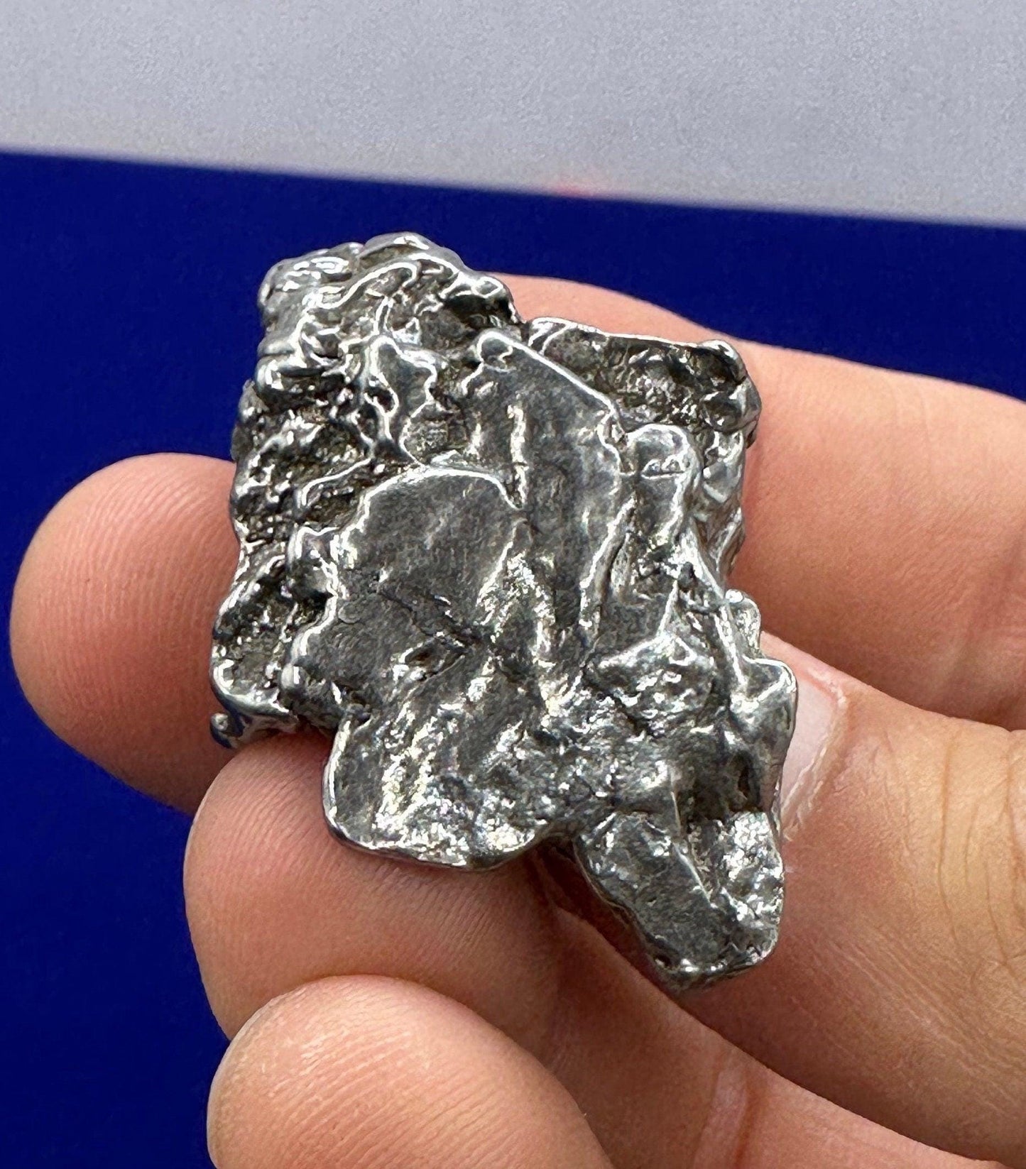 Meteorite Specimen Campo del Cielo 39.18 grams, Iron Meteorite, Astronomy Gift, Space, Moving Piece Meteorite, Space Gift, Space Gift, COA