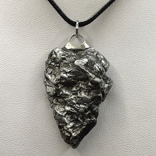 Uruacu Meteorite Pendant, Brazil, Uruacu Meteorite Crystal, Astronomy Gift, Space Gift, Iron Meteorite, COA, Manifestation, Success, 28.51g