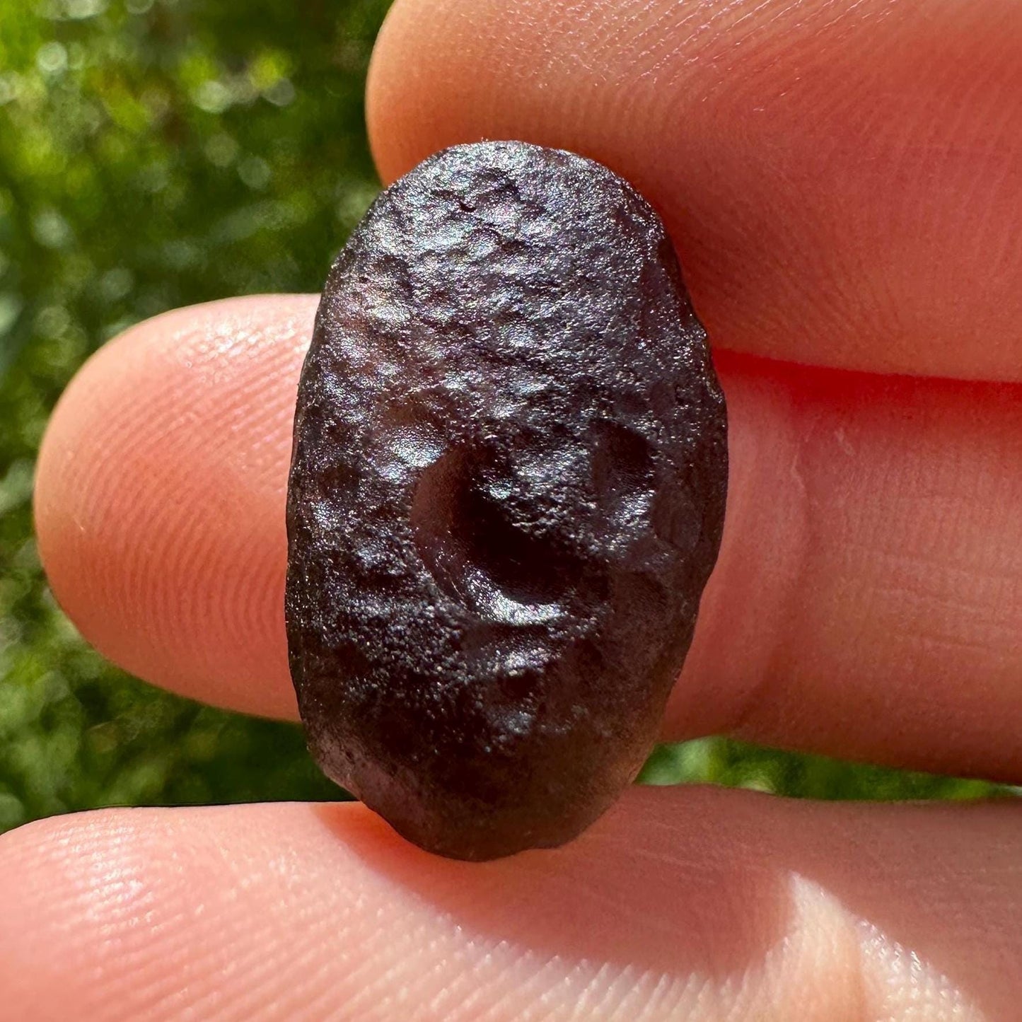 Colombianite Specimen, Beautiful and Translucent, Shamanic, Tektite, Pseudotektite, Obsidian, Healing Energy, Metaphysical, 3.45 grams