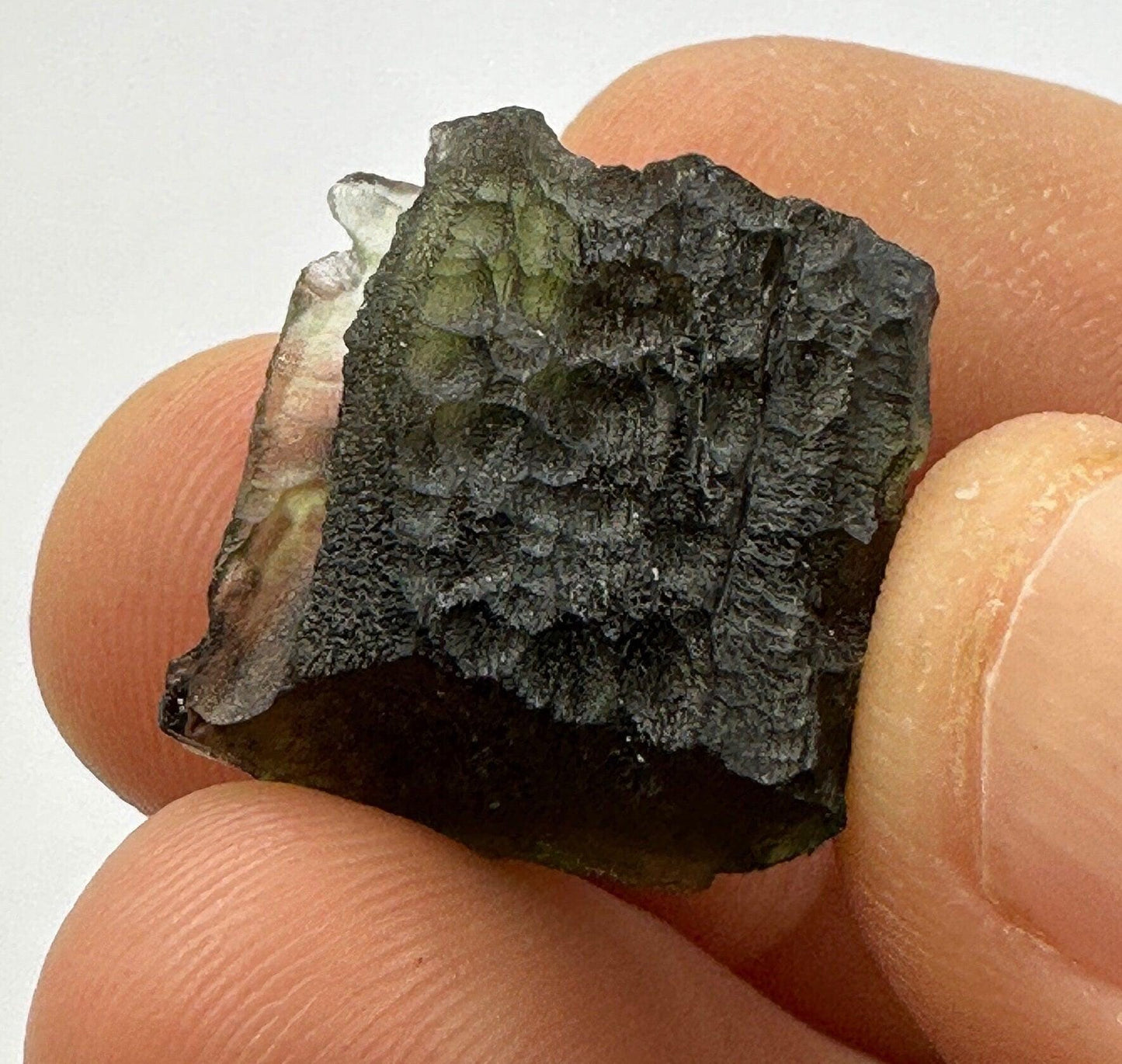 Moldavite Tektite Specimen, High Quality, Transformation, Manifestation, Reiki, Authentic Moldavite Specimen, 4.50 grams|22.5 carats