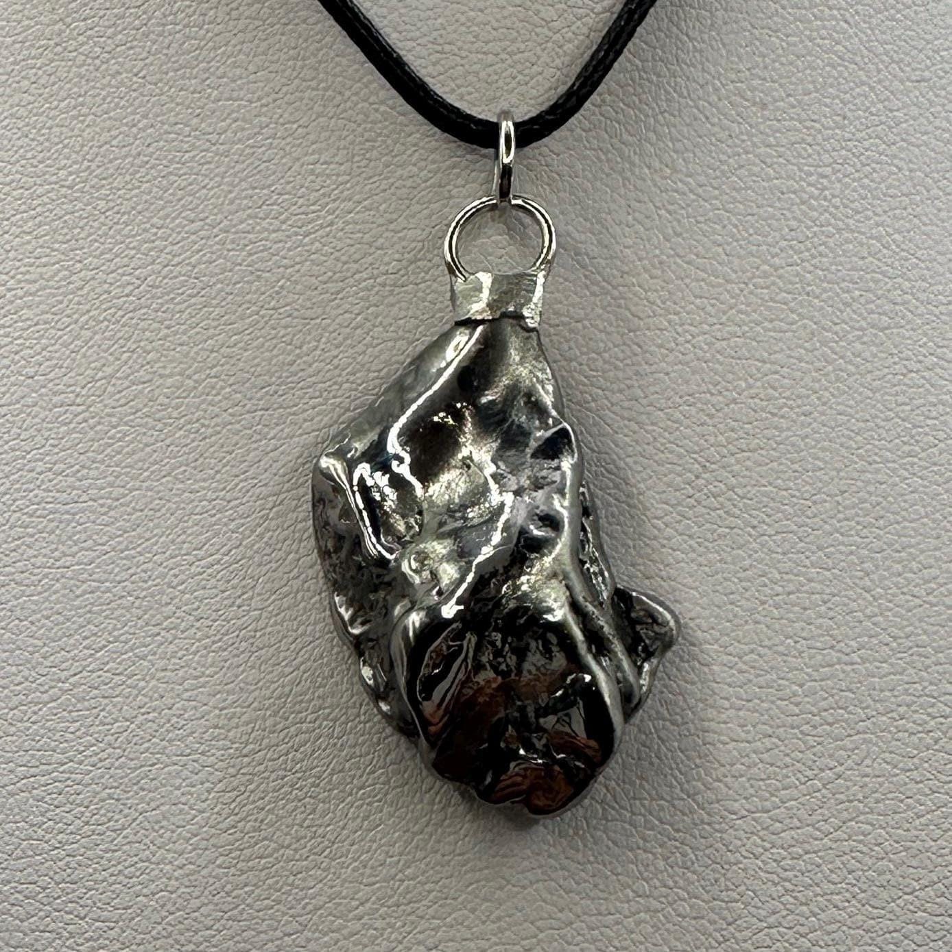 Beautiful Aletai Meteorite Pendant, 17.84 grams, Astronomy Gift, Authentic Meteorite, Meteorite Jewelry, Meteorite Pendant, COA, Space Gift