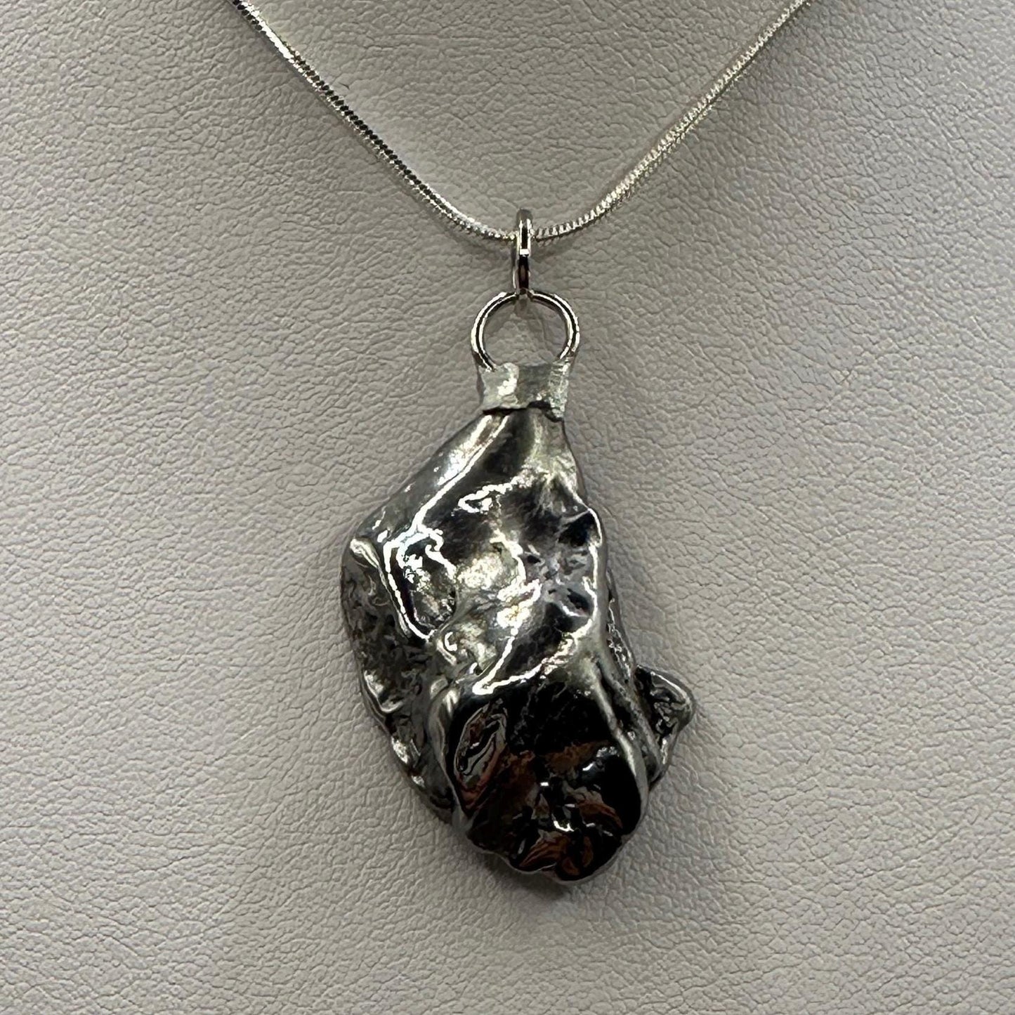 Beautiful Aletai Meteorite Pendant, 17.84 grams, Astronomy Gift, Authentic Meteorite, Meteorite Jewelry, Meteorite Pendant, COA, Space Gift