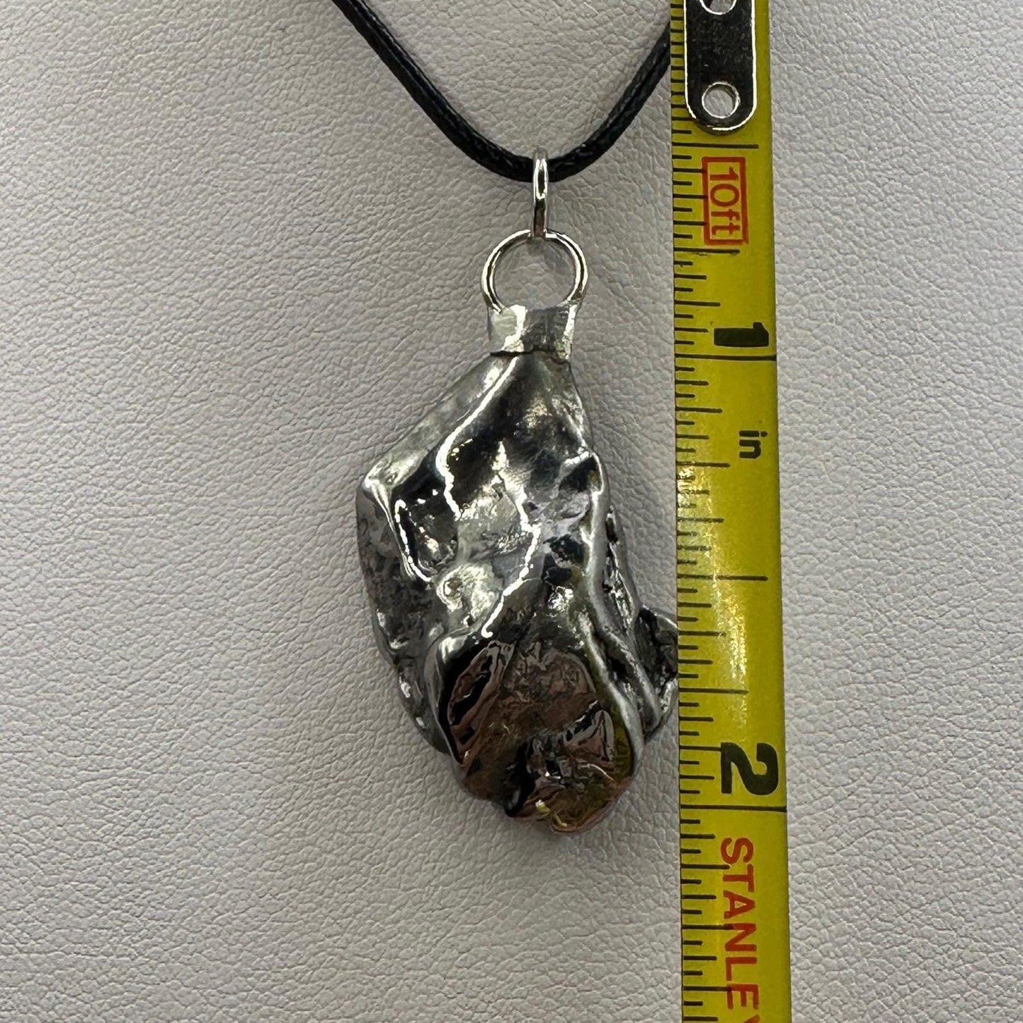 Beautiful Aletai Meteorite Pendant, 17.84 grams, Astronomy Gift, Authentic Meteorite, Meteorite Jewelry, Meteorite Pendant, COA, Space Gift