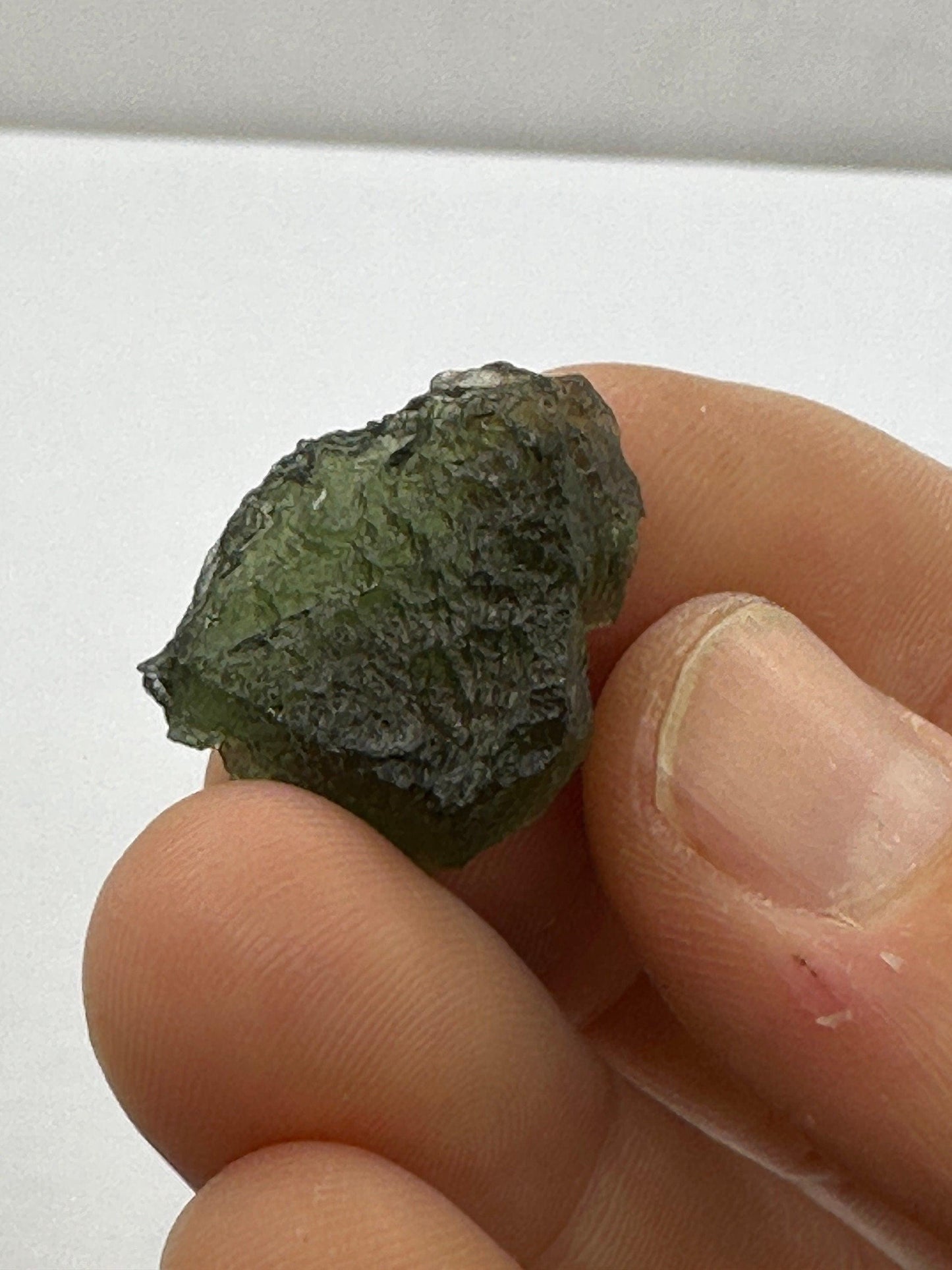 Moldavite Tektite Specimen, High Quality, Transformation, Manifestation, Reiki, Authentic Moldavite Specimen, 3.67 grams|18.35 carats