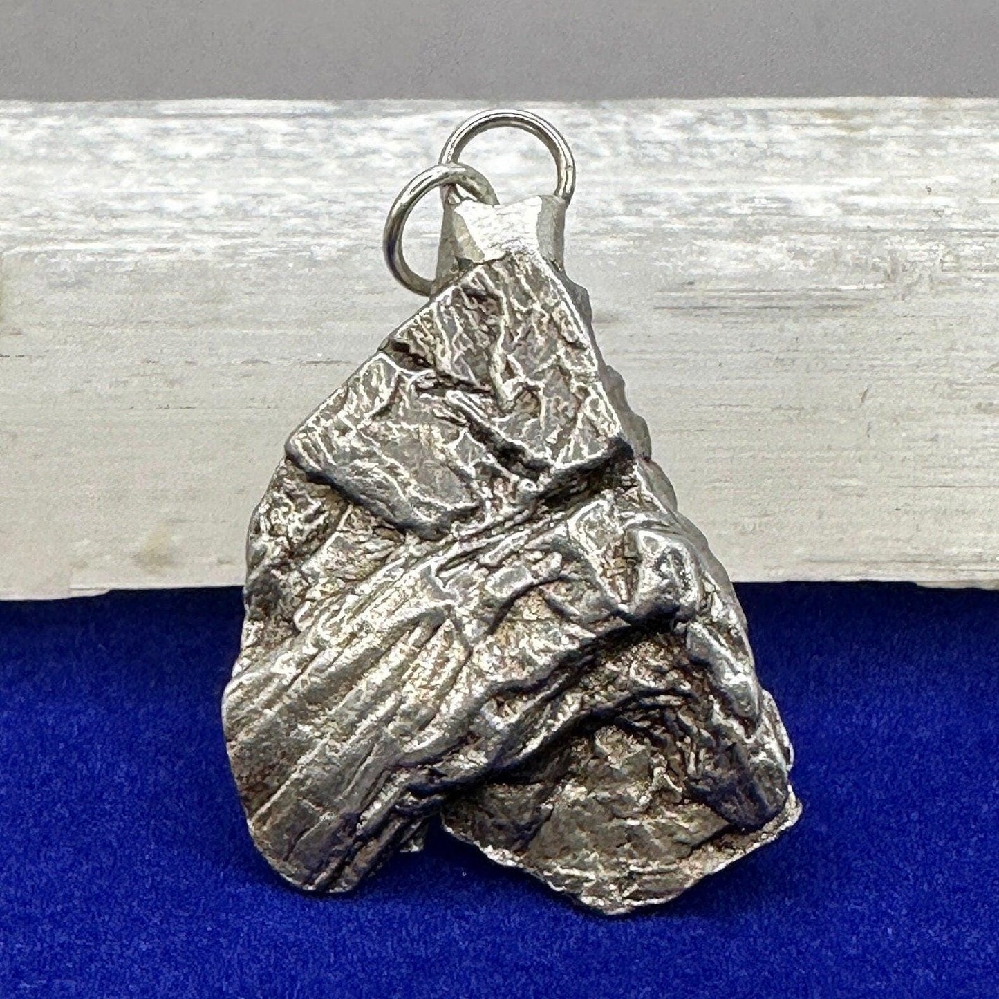 Beautiful Aletai Meteorite Pendant, 20.89 grams, Astronomy Gift, Authentic Meteorite, Meteorite Jewelry, Meteorite Pendant, COA, Space Gift