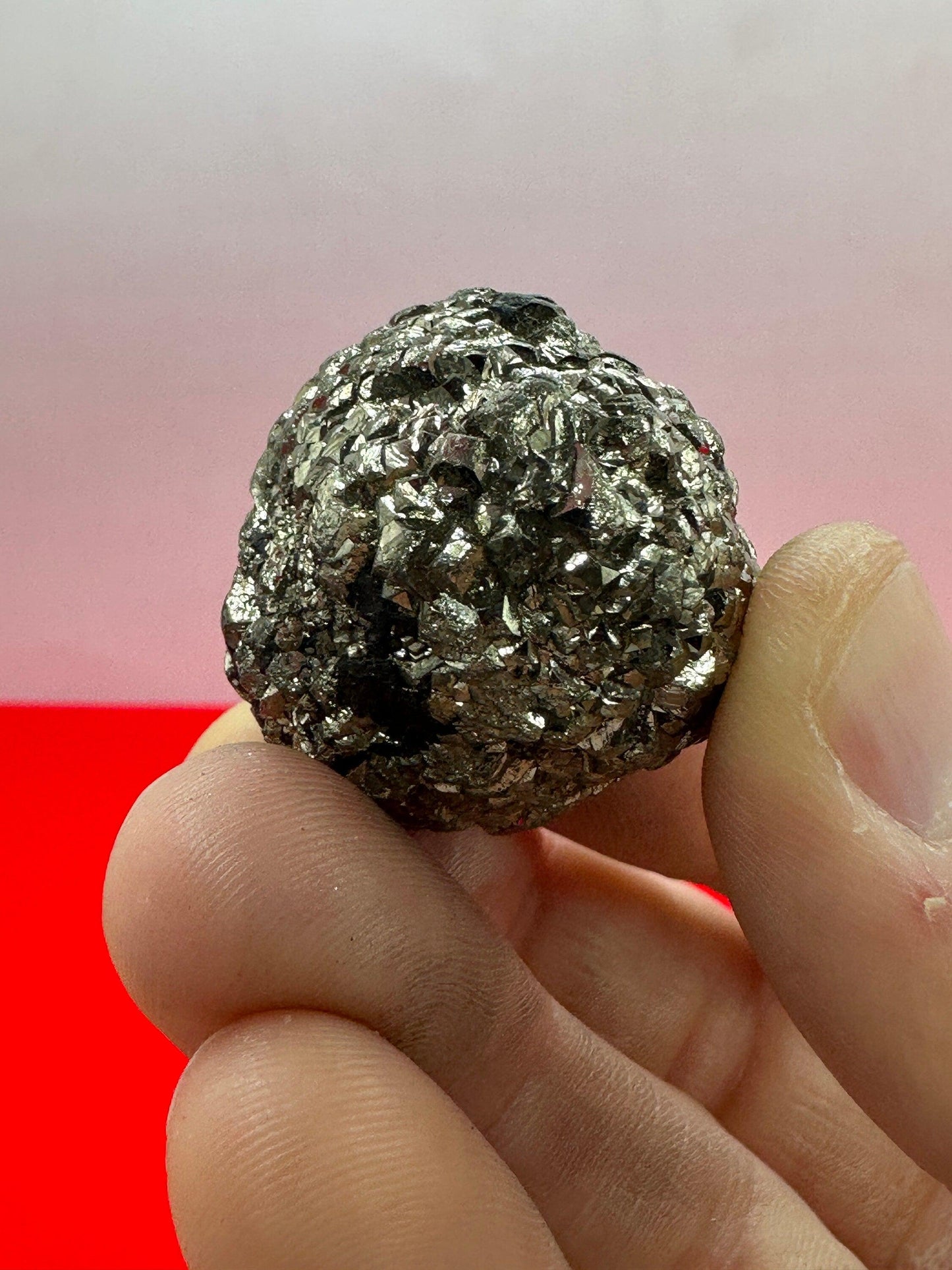 Golden Prophecy Stone, Rare and Unique, Marcasite Nodule, Crystal of Protection, Pyrite, Reiki, Rock Collection, Transformation, 49.73 grams