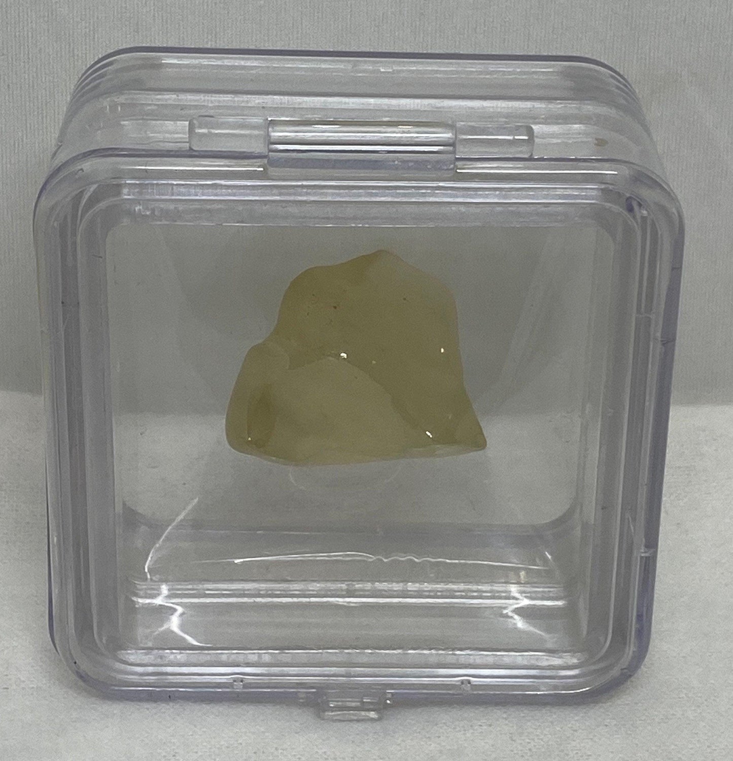 Libyan Desert Glass: Golden Tektite Talisman, Authentic Space Gift, 20.88 grams