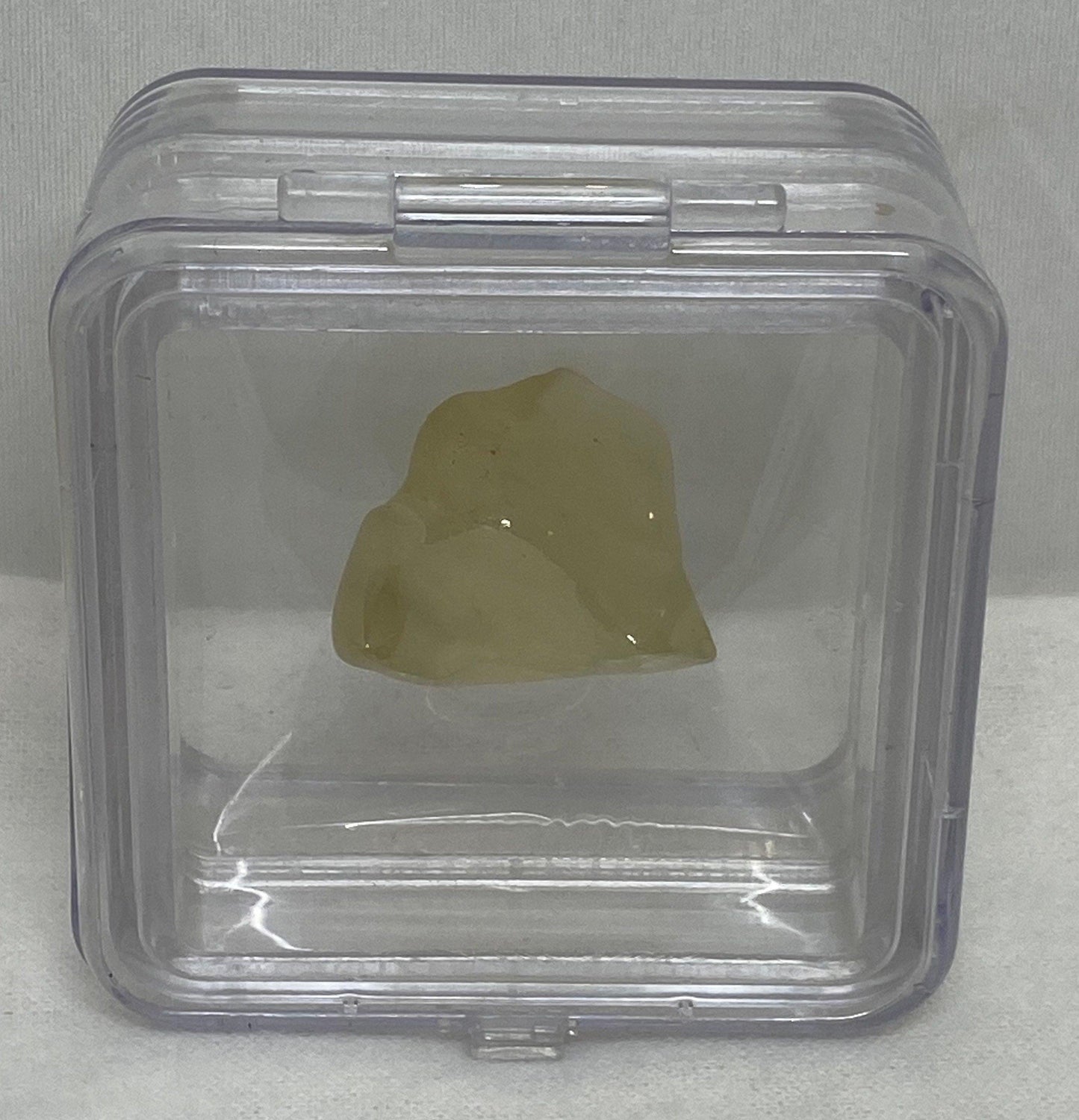 Libyan Desert Glass: Golden Tektite Talisman, Authentic Space Gift, 20.88 grams