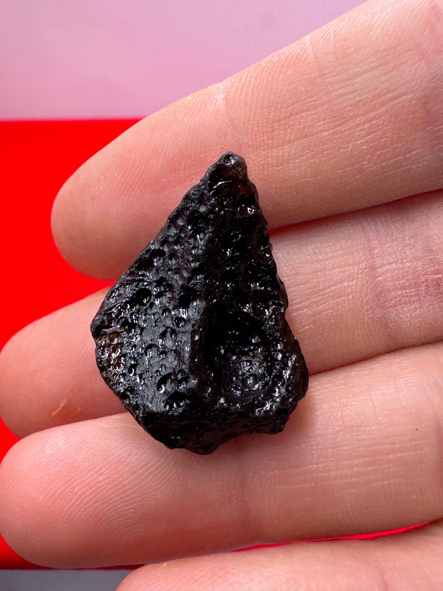 Beautiful Tektite, Indonesia, Indochinite Tektite, Rock Impactite, Energy Work, Reiki, 4.21 grams, Astronomy Gift, Tektite, Space Gift