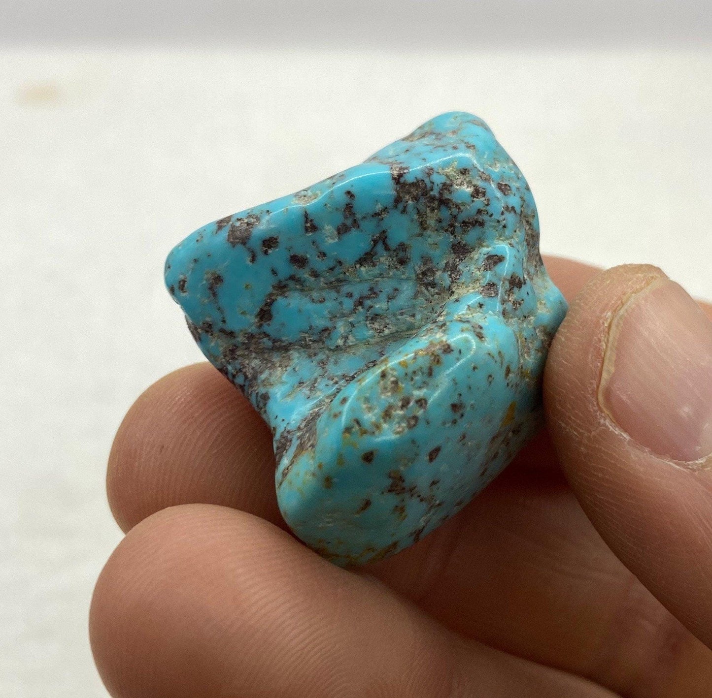 Beautiful High Quality Kingman Turquoise, Nugget, Ithaca Peak, Rock Collection, Reiki, Arizona, Arizona Turquoise, 12.07 grams|60.35 carats