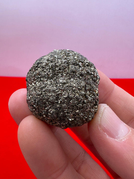 Golden Prophecy Stone, Rare and Unique, Marcasite Nodule, Crystal of Protection, Pyrite, Reiki, Rock Collection, Transformation, 64.49 grams