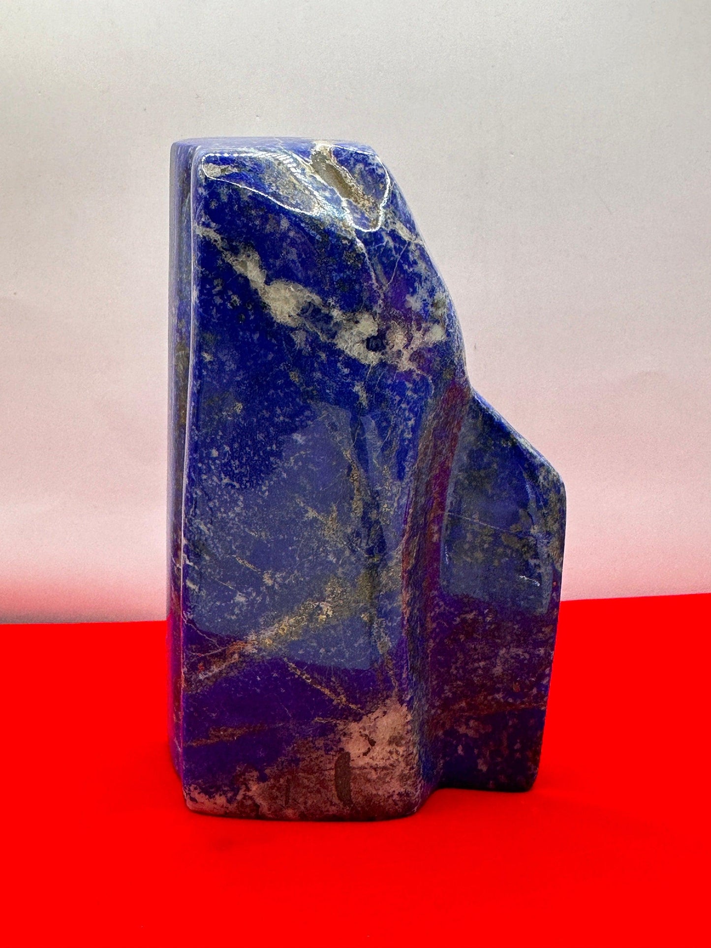 Beautiful High Quality Lapis Lazuli Stone Slab, Rock Collection, Home Decor, Reiki, Throat Chakra, Energy Work, 3 lbs 3.0 ounces