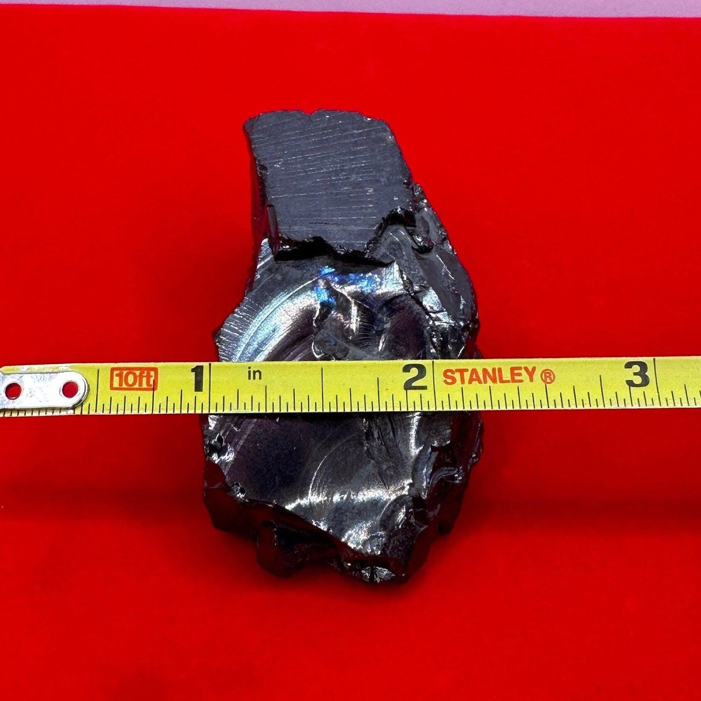 Shungite Specimen from Colombia, Rare and beautiful piece, High Quality, EMF Protection, Meditation, Reiki, Sleep Improvement, 40.61 grams
