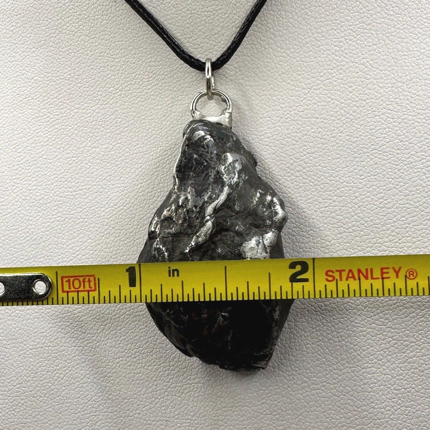 Beautiful Meteorite Campo del Cielo Pendant 44.12 Grams, Oriented, Astronomy Gift, Authentic Meteorite, Meteorite Jewelry, Meteorite Pendant