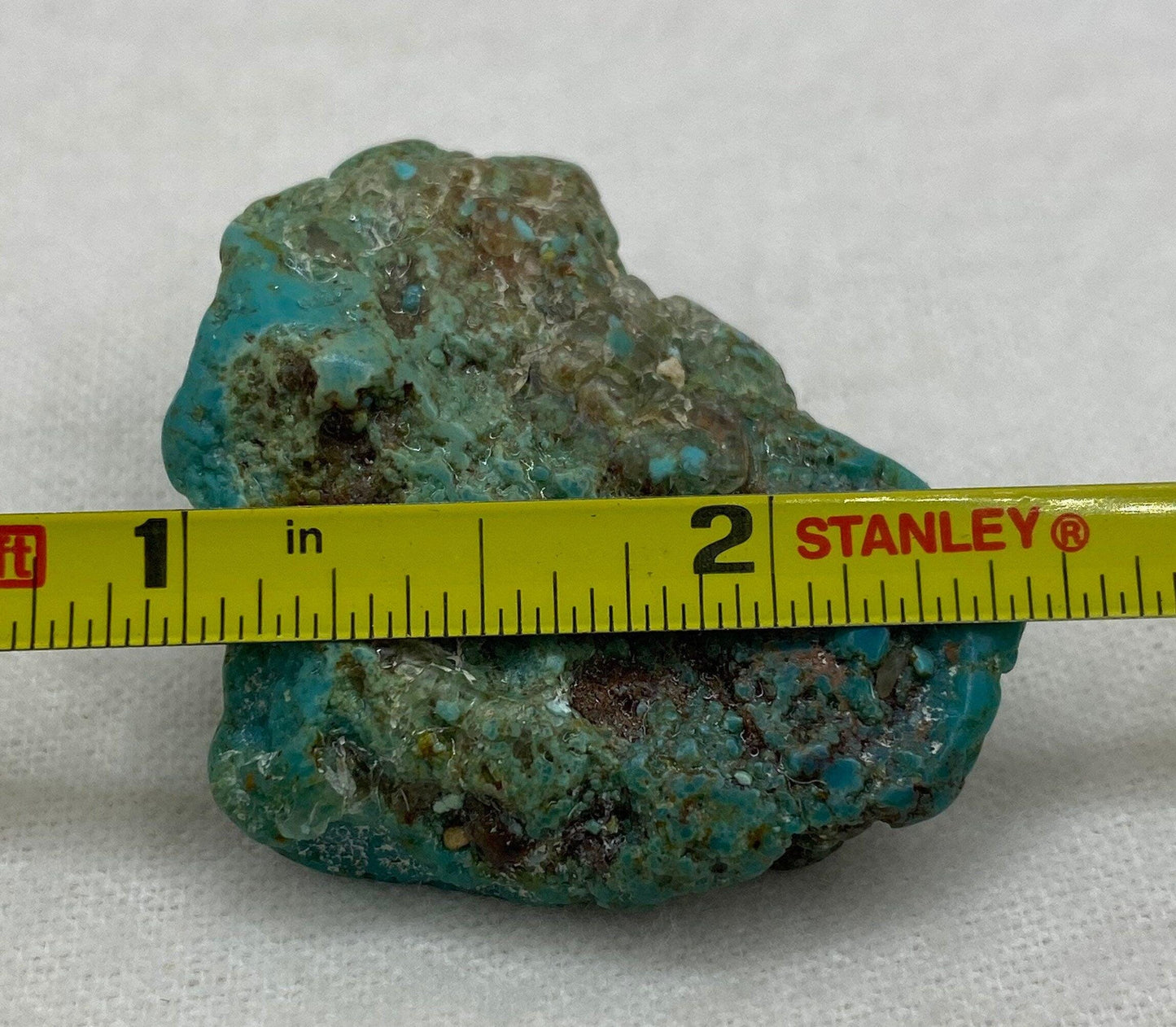 Beautiful High Quality Kingman Turquoise, Nugget, Ithaca Peak, Rock Collection, Reiki, Arizona, Arizona Turquoise, 19.77 grams|98.85 carats