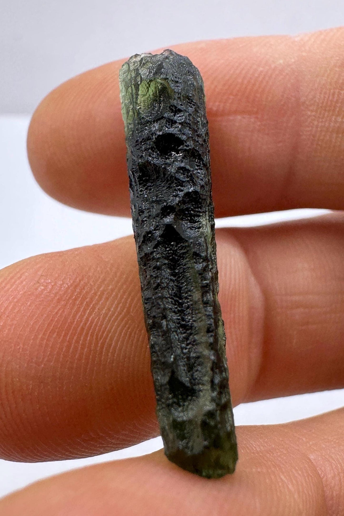 Moldavite Tektite Specimen, High Quality, Transformation, Manifestation, Reiki, Athentic, Moldavite Crystal, 3.55 grams|17.75 carats