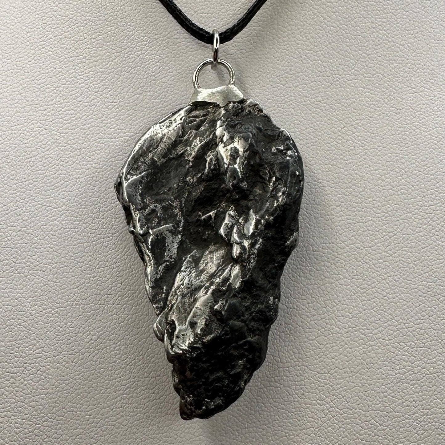 Uruacu Meteorite Pendant, Brazil, Uruacu Meteorite Crystal, Astronomy Gift, Space Gift, Iron Meteorite, COA, Manifestation, Success, 45.92g