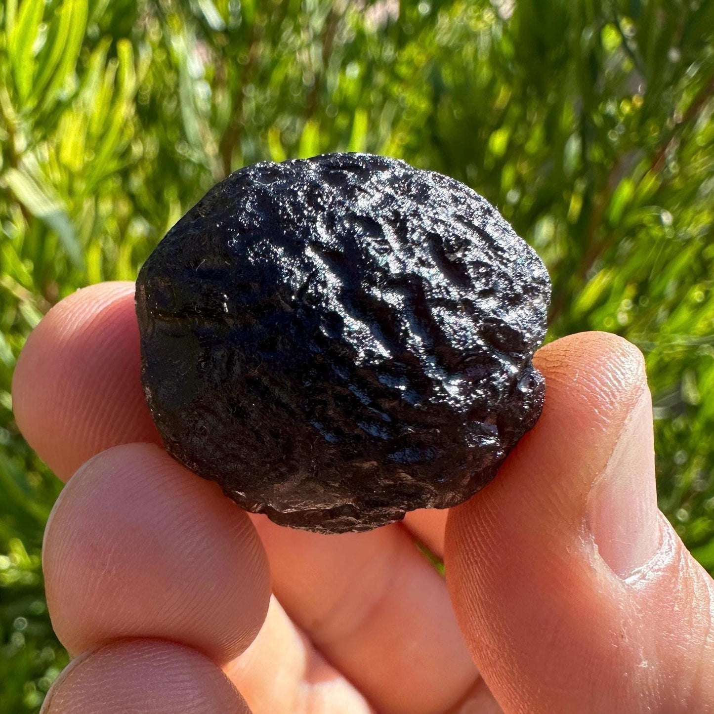 Colombianite Specimen, Beautiful and Translucent, Shamanic, Tektite, Pseudotektite, Obsidian, Healing Energy, Metaphysical, 20.70 grams