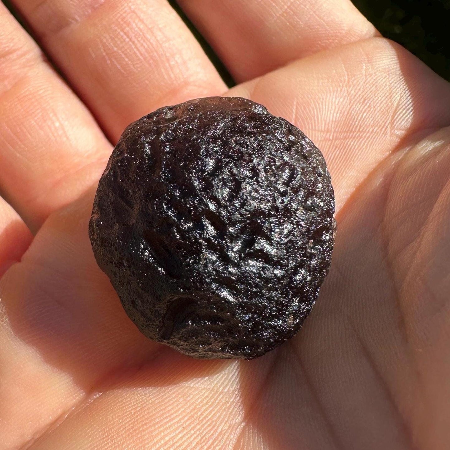 Colombianite Specimen, Beautiful and Translucent, Shamanic, Tektite, Pseudotektite, Obsidian, Healing Energy, Metaphysical, 20.70 grams