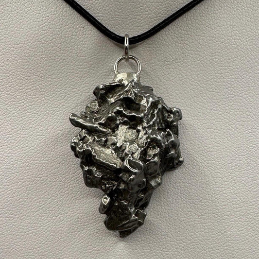 Beautiful Meteorite Campo del Cielo Pendant, Astronomy Gift, Authentic Meteorite, Meteorite Jewelry, Meteorite Pendant, COA, 37.66 Grams