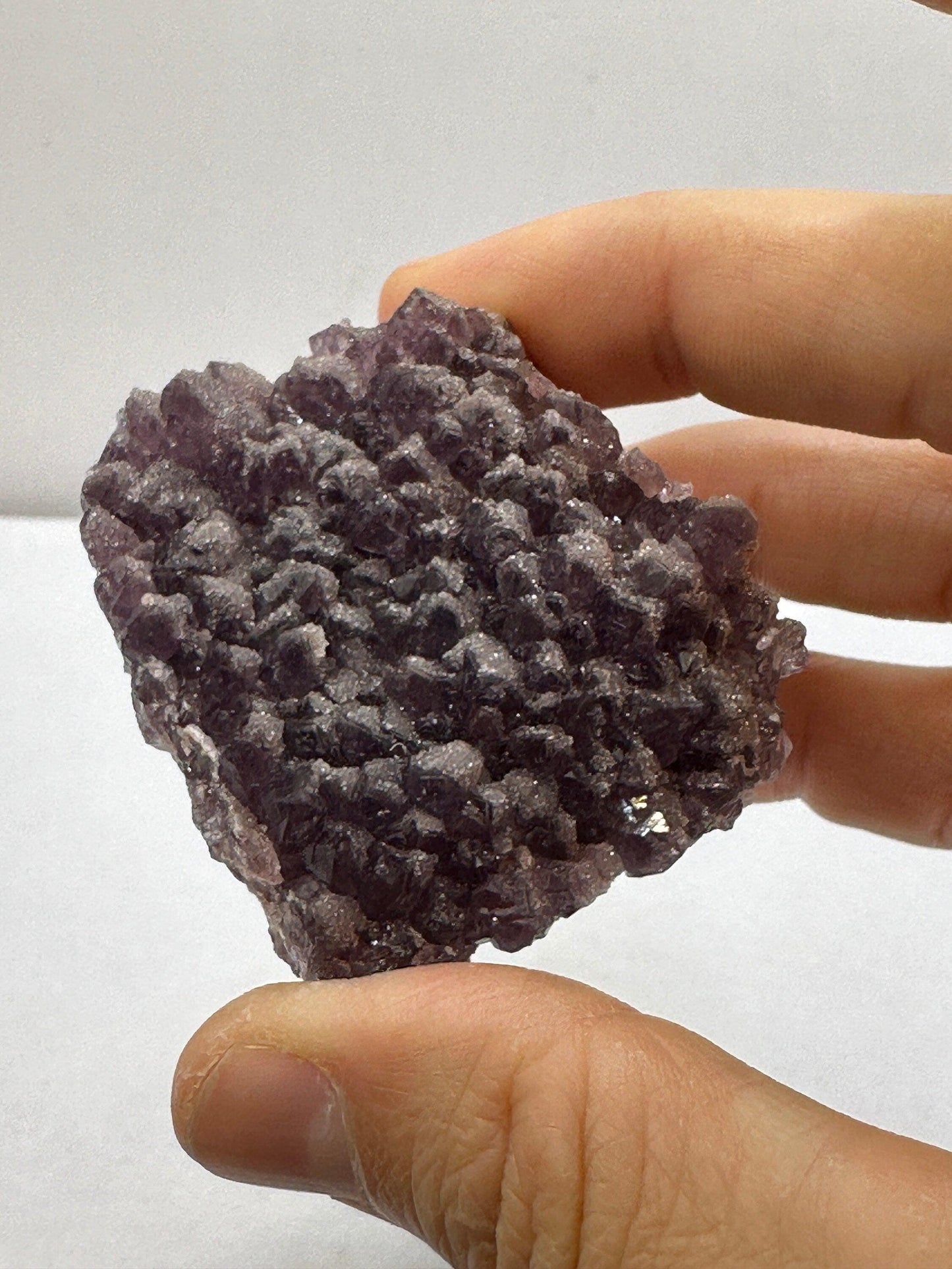 Deep Purple Amethyst Crystal, AAA+ Turkish Amethyst, Crystals, Alacam Mine, Crystal Collection, Crown Chakra, Turkey, 91.52 grams