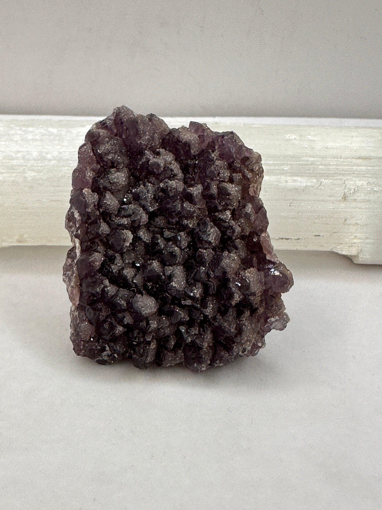 Deep Purple Amethyst Crystal, AAA+ Turkish Amethyst, Crystals, Alacam Mine, Crystal Collection, Crown Chakra, Turkey, 91.52 grams