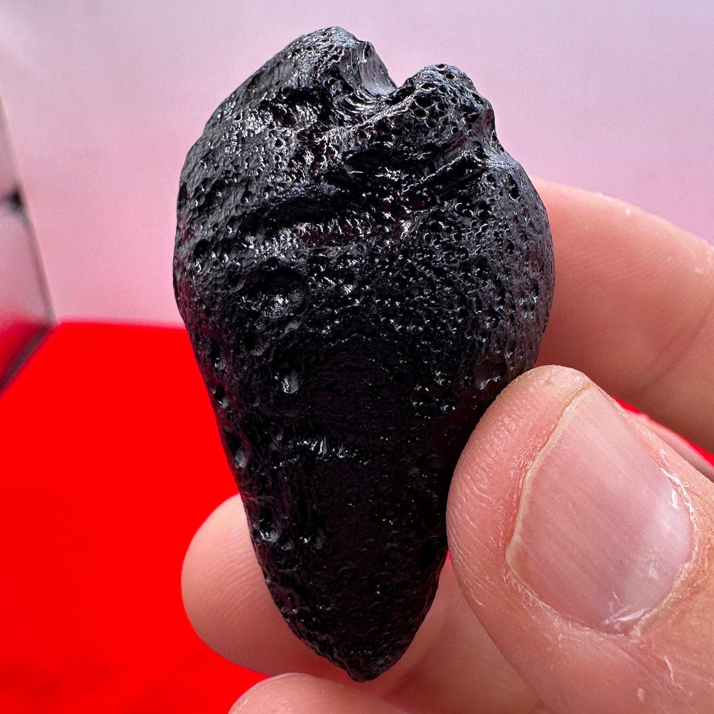 Beautiful Rizalite Tektite, Bicol, Rare Tektite, Indochinite Tektite, Rock Impactite, Reiki, Philippines, 34.49 grams, Astronomy Gift