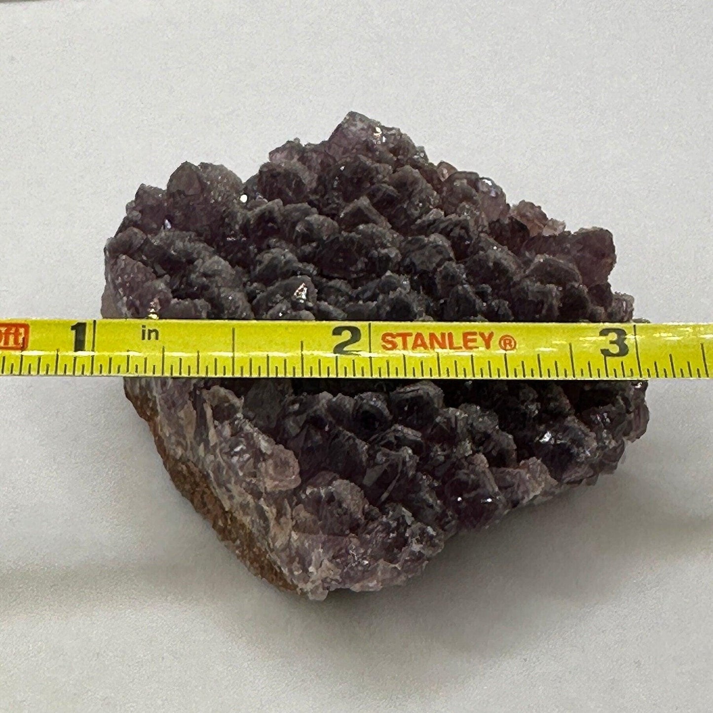 Deep Purple Amethyst Crystal, AAA+ Turkish Amethyst, Crystals, Alacam Mine, Crystal Collection, Crown Chakra, Turkey, 91.52 grams