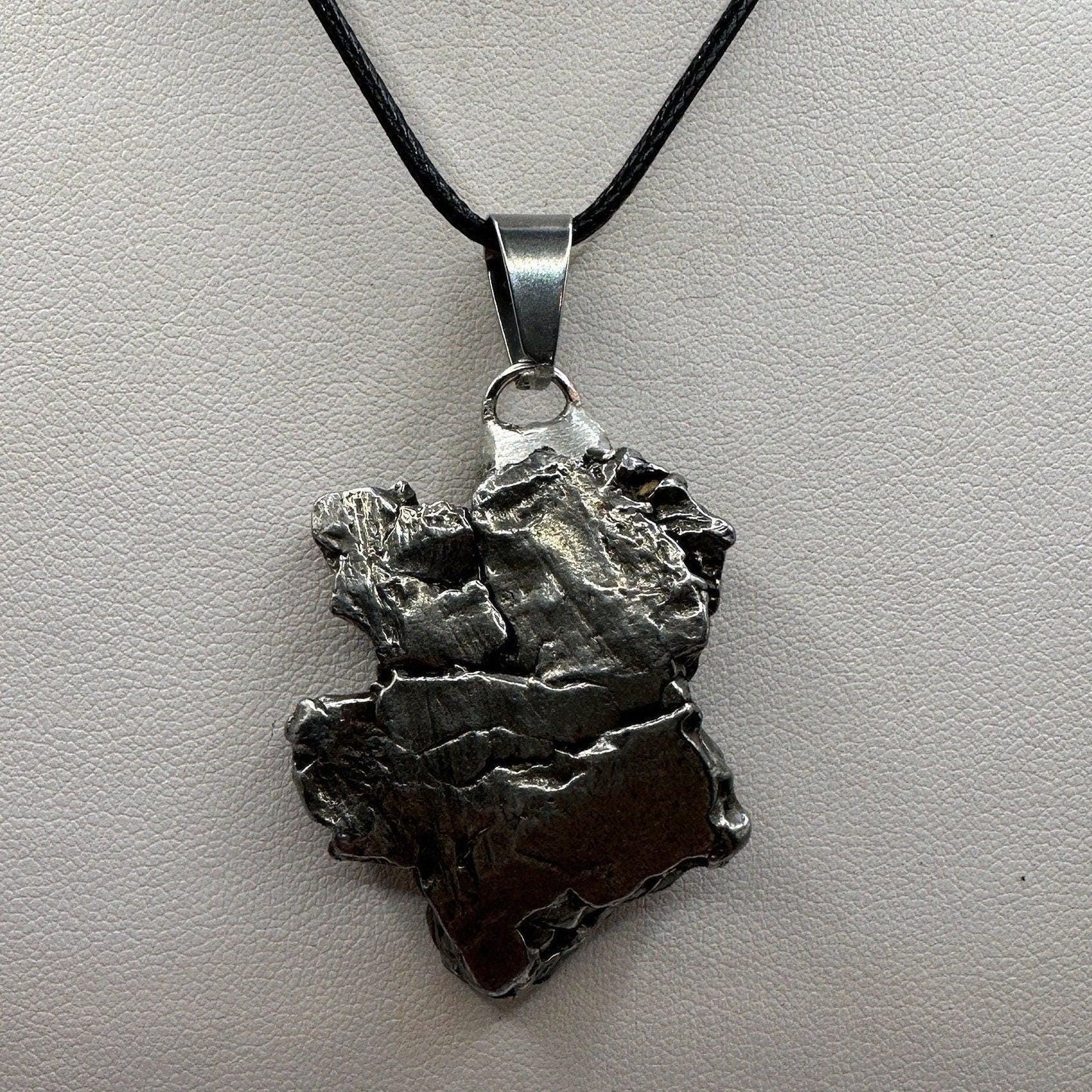 Unique and Rare Campo del Cielo Meteorite Pendant 36.17 grams, Astronomy Gift, Rare Moving Piece, Iron Meteorite, Space Gift, Space